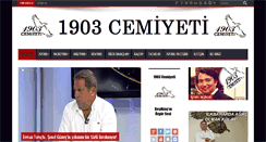 Desktop Screenshot of 1903cemiyeti.com